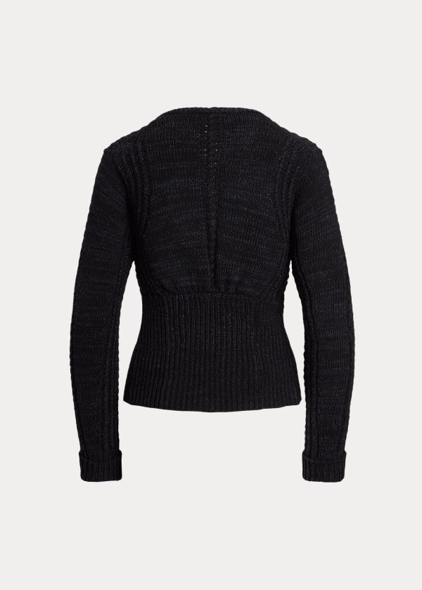 Women's Polo Ralph Lauren Textured Cotton Cardigan | 680541HRP